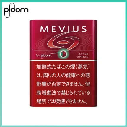 Ploom x AURA MEVIUS APPLE OPTION蘋果爆珠煙彈