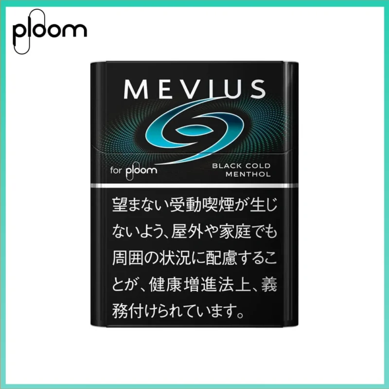 Ploom x AURA MEVIUS BLACK COLD黑冰薄荷煙彈
